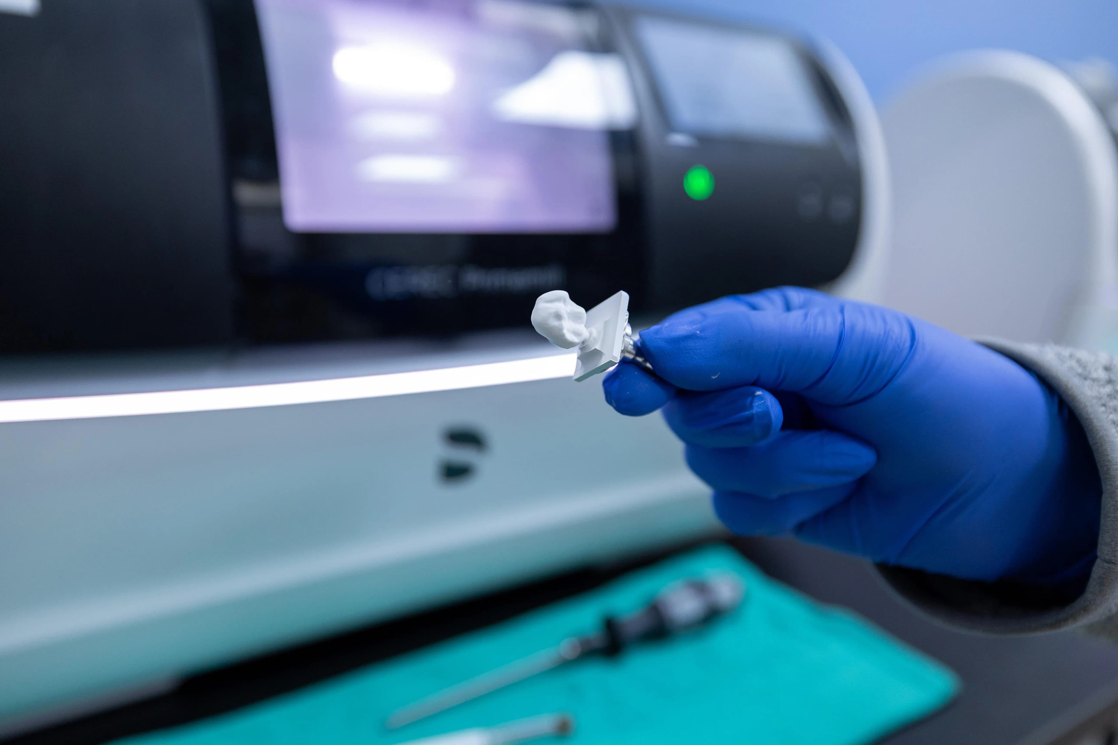 Same-Day 3D-Printed Crowns