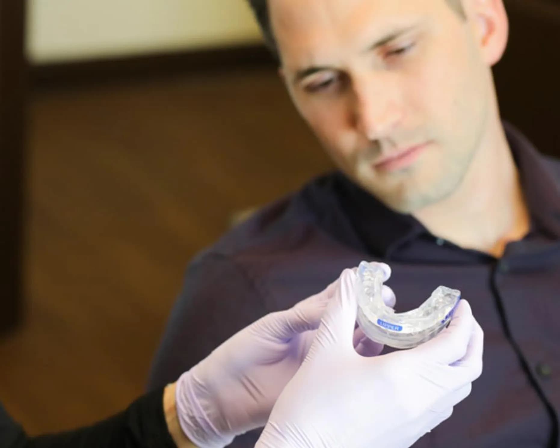 Person sleeping peacefully with effective sleep apnea treatment